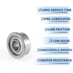 Deep Groove Ball Bearing 3x8x3.5mm for Scooter Skateboard (FR2-5zz)