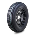 Free Country ST205/75D15 Trailer Tire Rim 6-Ply 5 Lug x 5" Black Mod