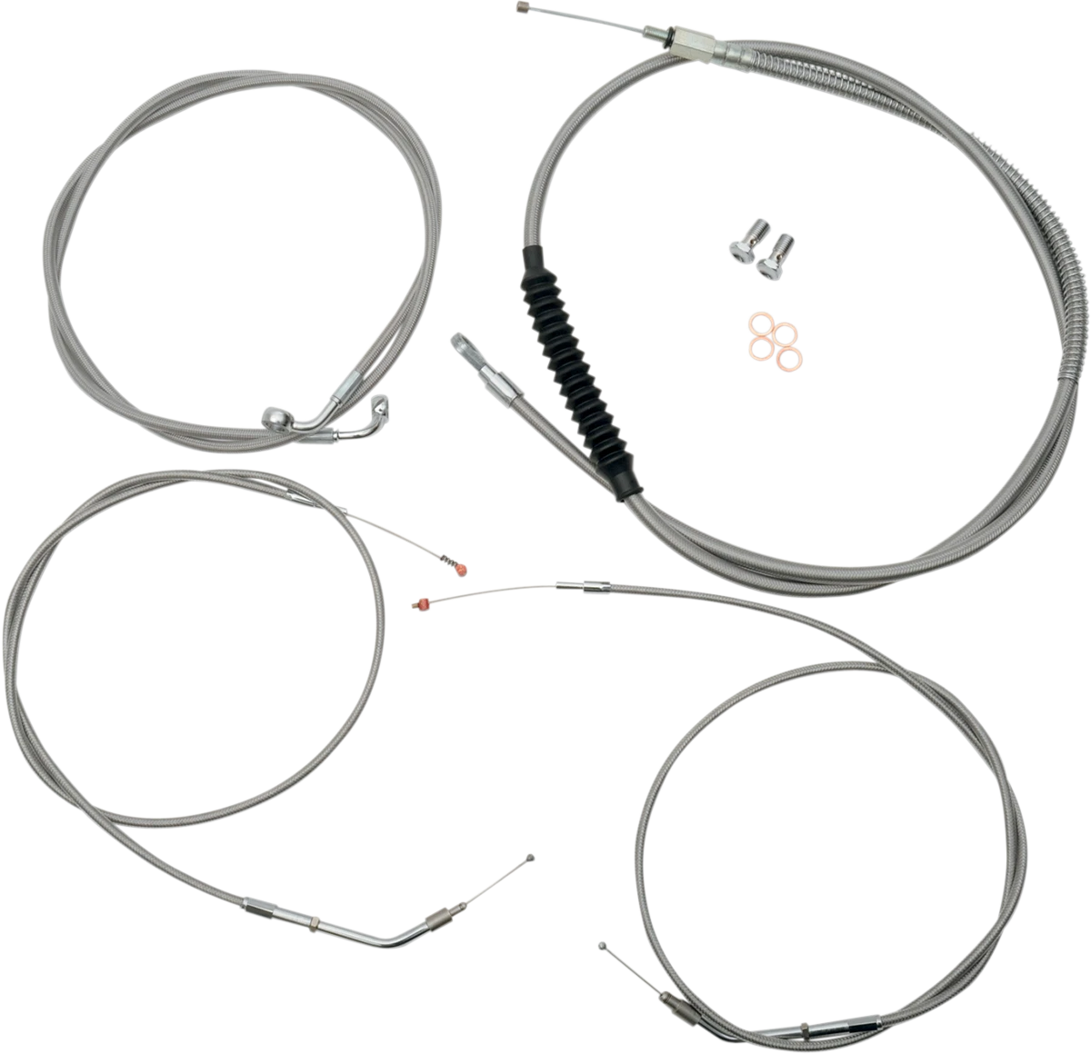 Handlebar Cable/Brake Line Kit for LA Choppers Mini Ape Hanger