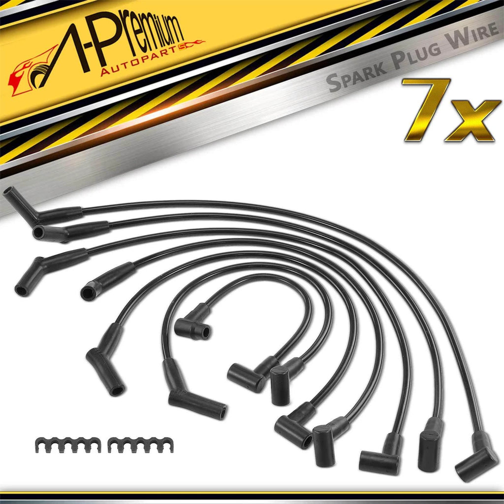 7X Spark Plug Wire Set for Ford Ranger, Aerostar, Mazda B3000 (1991–1995)
