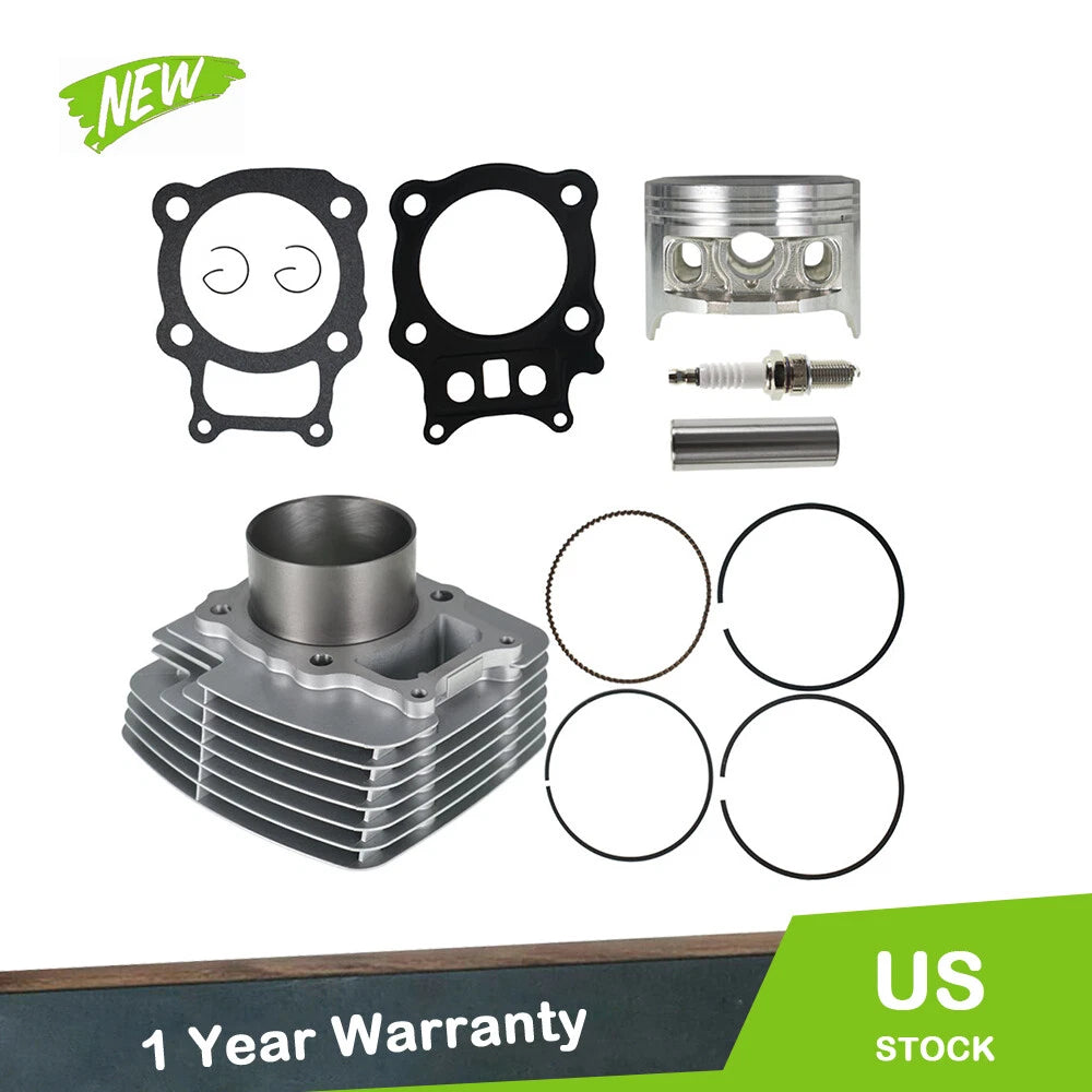 Top End Rebuild Kit with Cylinder Piston Gasket for Honda Rancher 350 FM/FA (2000–2006)
