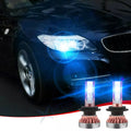 2x 8000K Ice Blue H7 LED COB Headlight for DRL High Beam (H7)