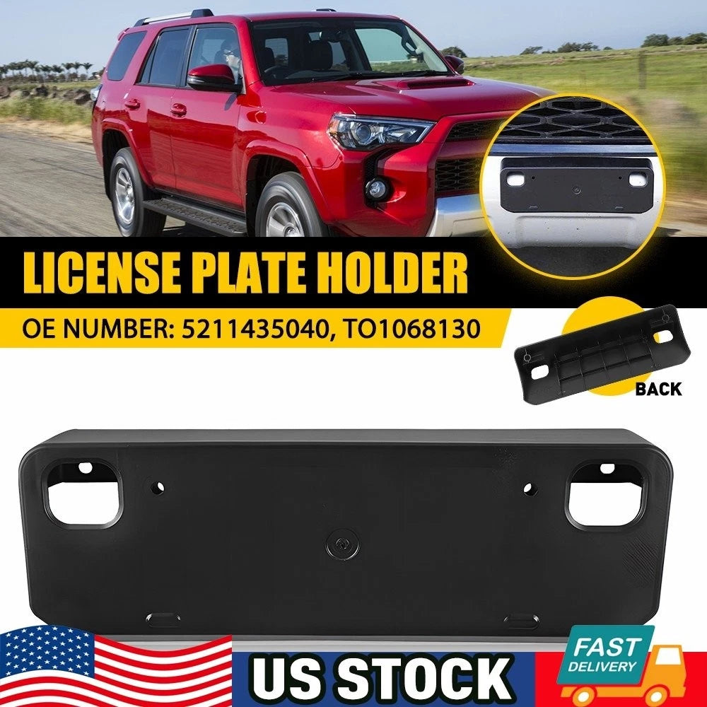 Front License Plate Bracket Holder for Toyota 4Runner (2014–2023) 5211435040 H