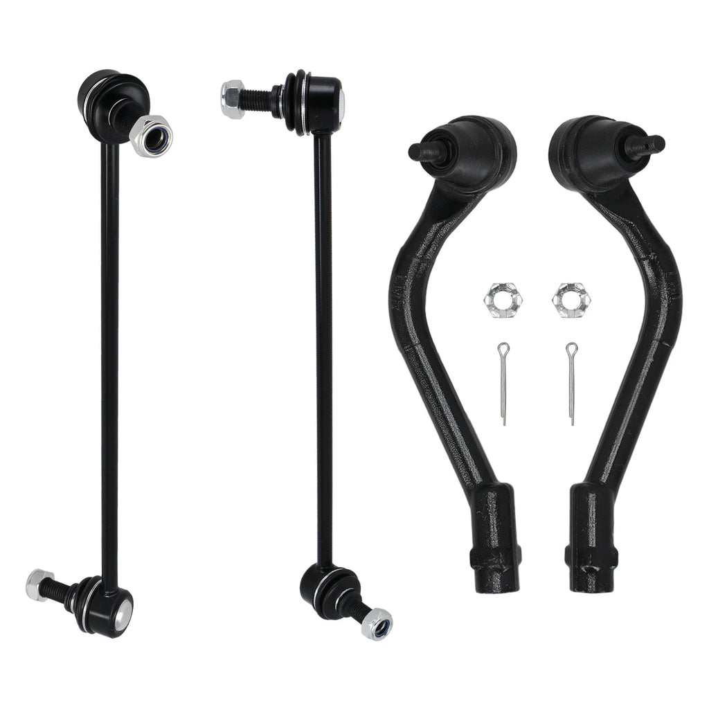 4Pcs Front Sway Bar Links Outer Tie Rods for Hyundai Sonata (2011–2014)