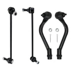 4Pcs Front Sway Bar Links Outer Tie Rods for Hyundai Sonata (2011–2014)