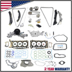 Timing Chain Pump & Head Gaskets for Chrysler Dodge Jeep 3.6L V6 (2011–2015)
