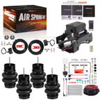 Bolt On Air Spring Set + Wireless Controller for Chevy Malibu (1973–1977)