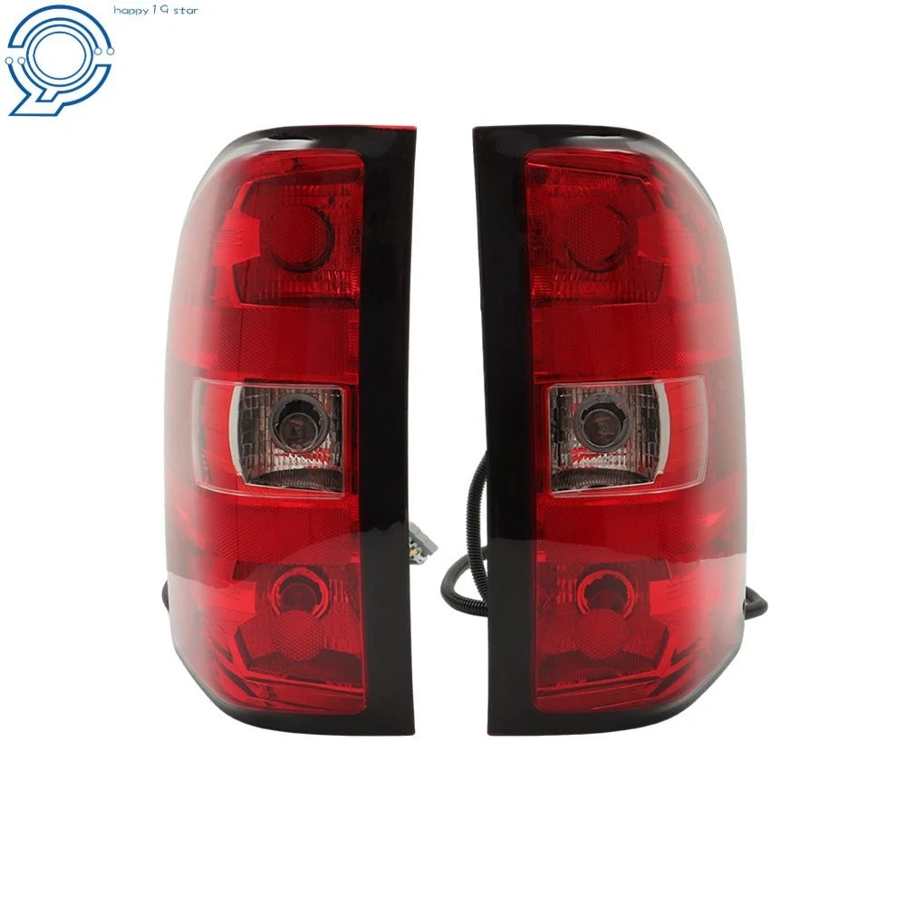 Rear Pair Tail Lights for Chevy Silverado 1500 2500 HD (2007-2013)