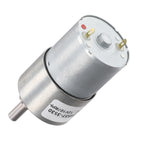 12V Gear Motor for JGB373530 (Adjustable Speed, 107RPM)