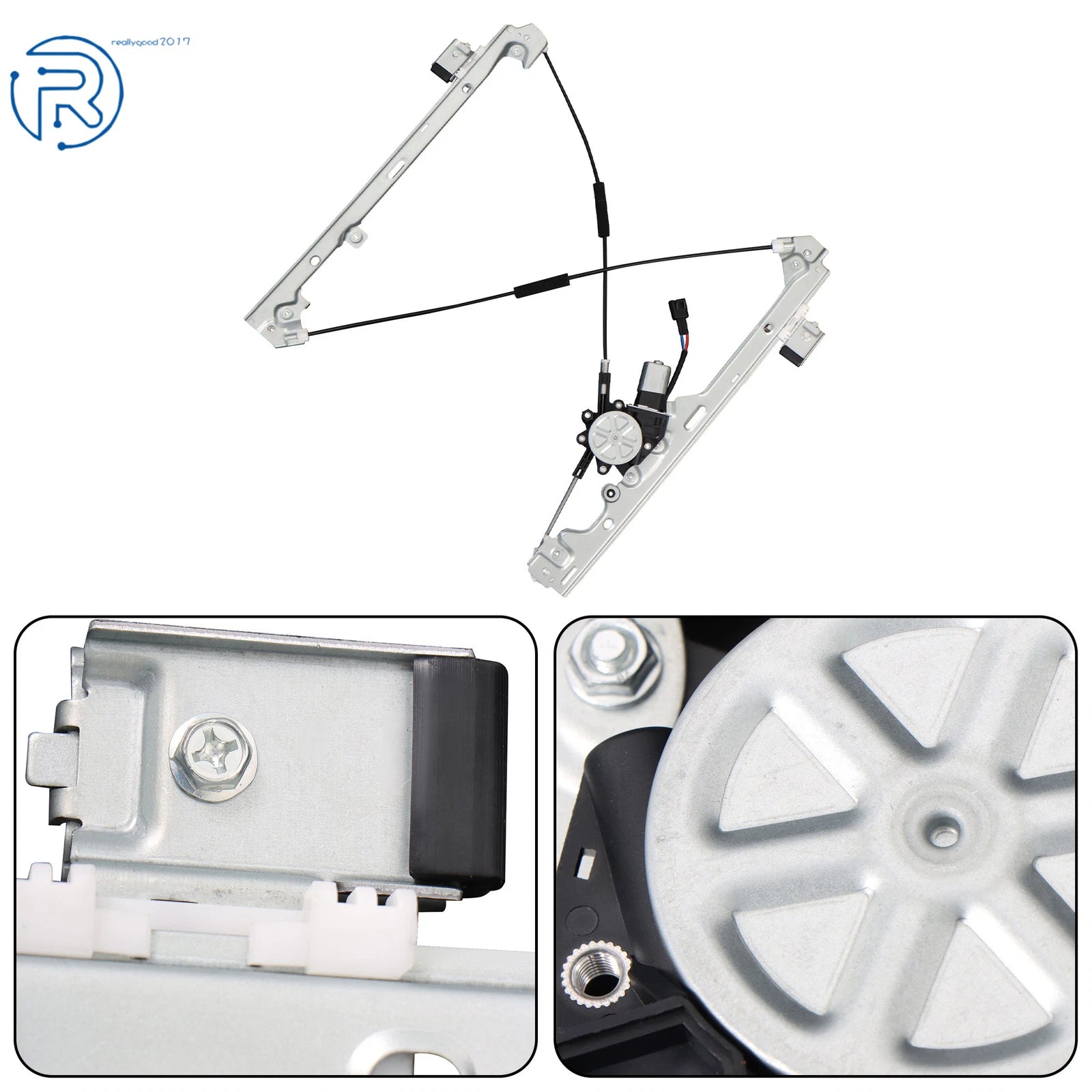 Power Window Regulator with Motor for Chevy Silverado GMC Sierra (1999–2007)
