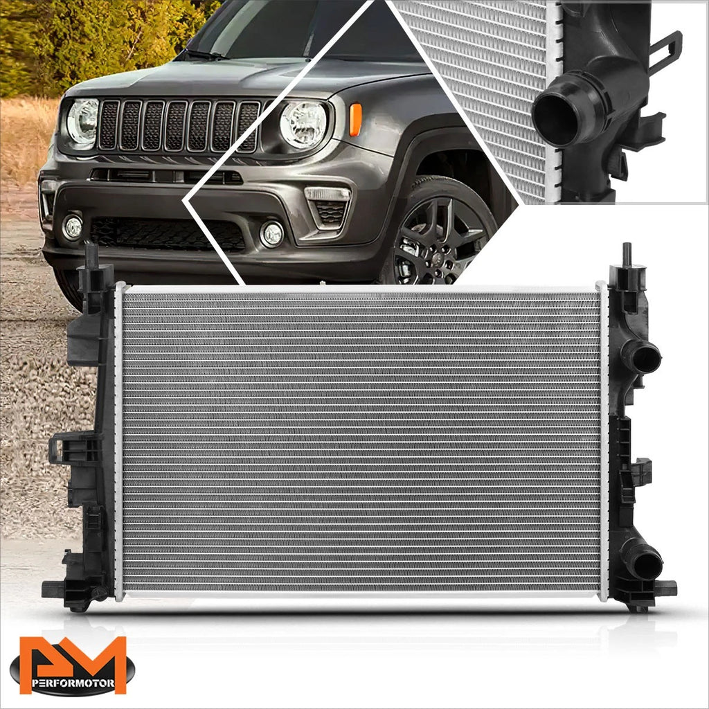 Aluminum Core Radiator DPI-13533 for Jeep Renegade/Ram Promaster City (2015–2020)