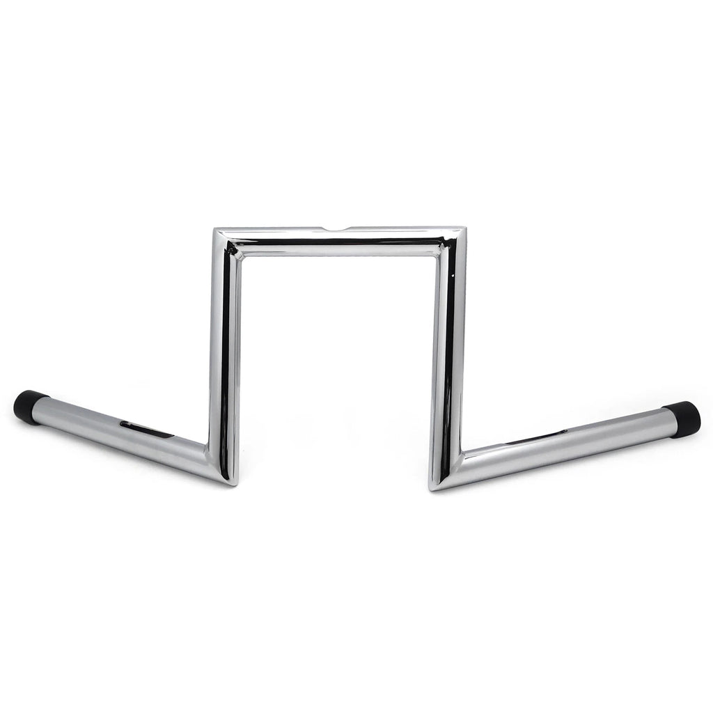 Chrome Z Bar 6" Rise Handlebars for Harley Softail Dyna Sportster