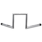 Chrome Z Bar 6" Rise Handlebars for Harley Softail Dyna Sportster