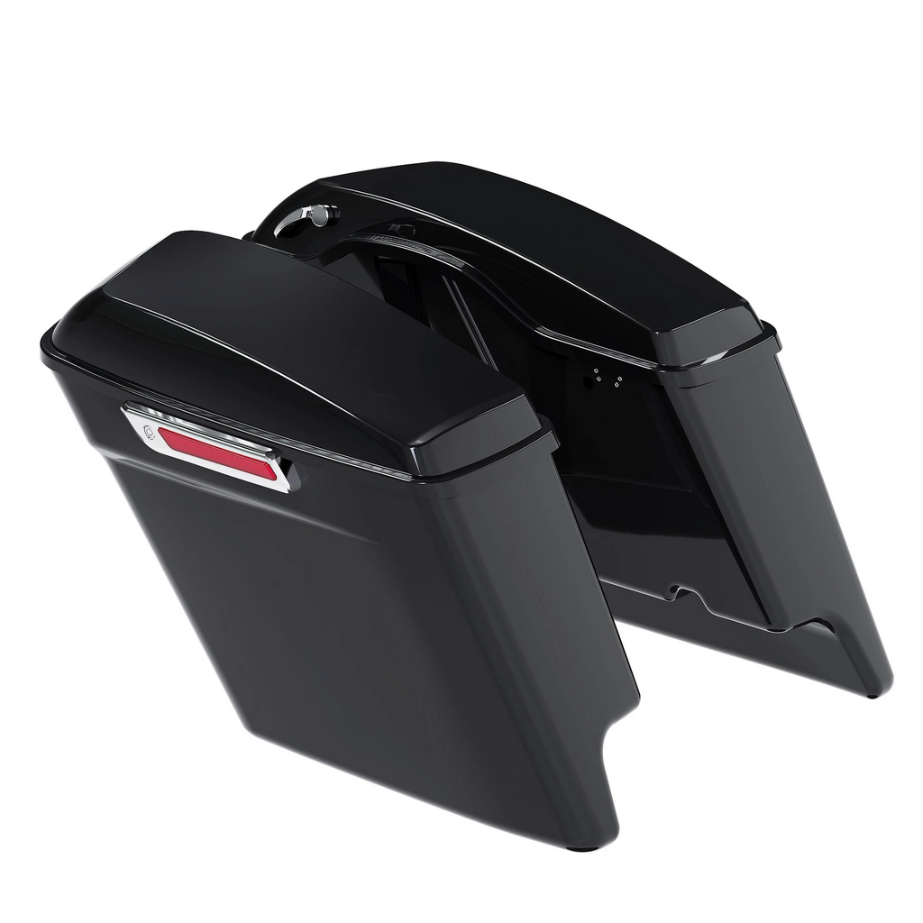 5" Stretched Extended Saddlebags for Harley Davidson Touring (2014–2024)