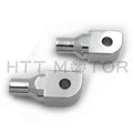 Chrome Footpeg Adapter for Harley Softail Fat Boy FLFB & Fat Bob FXF (2018–2023)