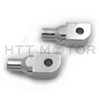 Chrome Footpeg Adapter for Harley Softail Fat Boy FLFB & Fat Bob FXF (2018–2023)