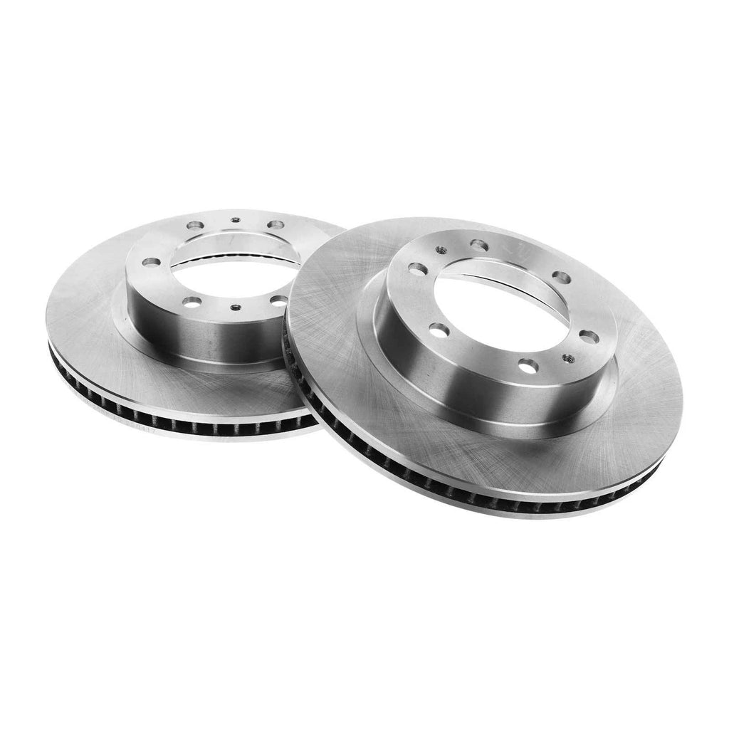 Front Disc Brake Rotors & Ceramic Pads for Toyota Tacoma (2005–2021)