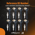 8x Ignition Coil & Spark Plug Set for Range Rover (2004–2005) & BMW X5 (2000–2003) 4.4L V8