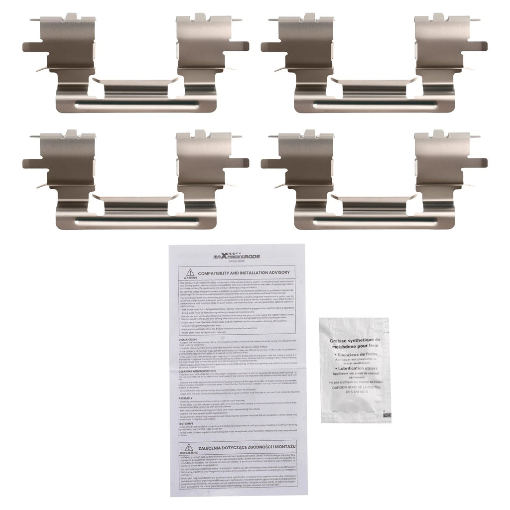 Front Ceramic Brake Pads Kit for Toyota Camry (2002–2006) Lexus GS300 IS250 (2009–2015)