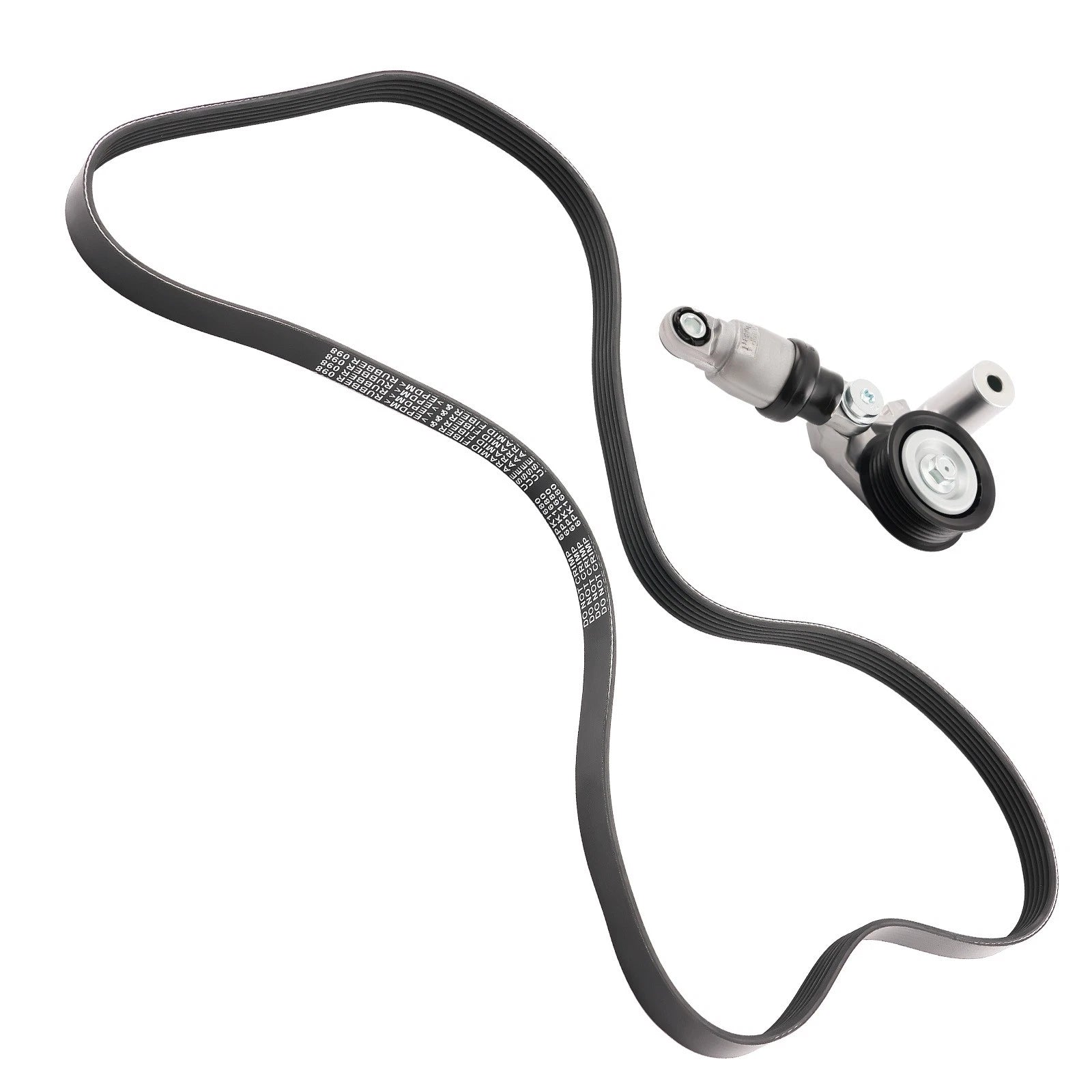 Serpentine Belt & Tensioner Set for Chevy C7 Corvette (2014–2019) 12686272 12668977