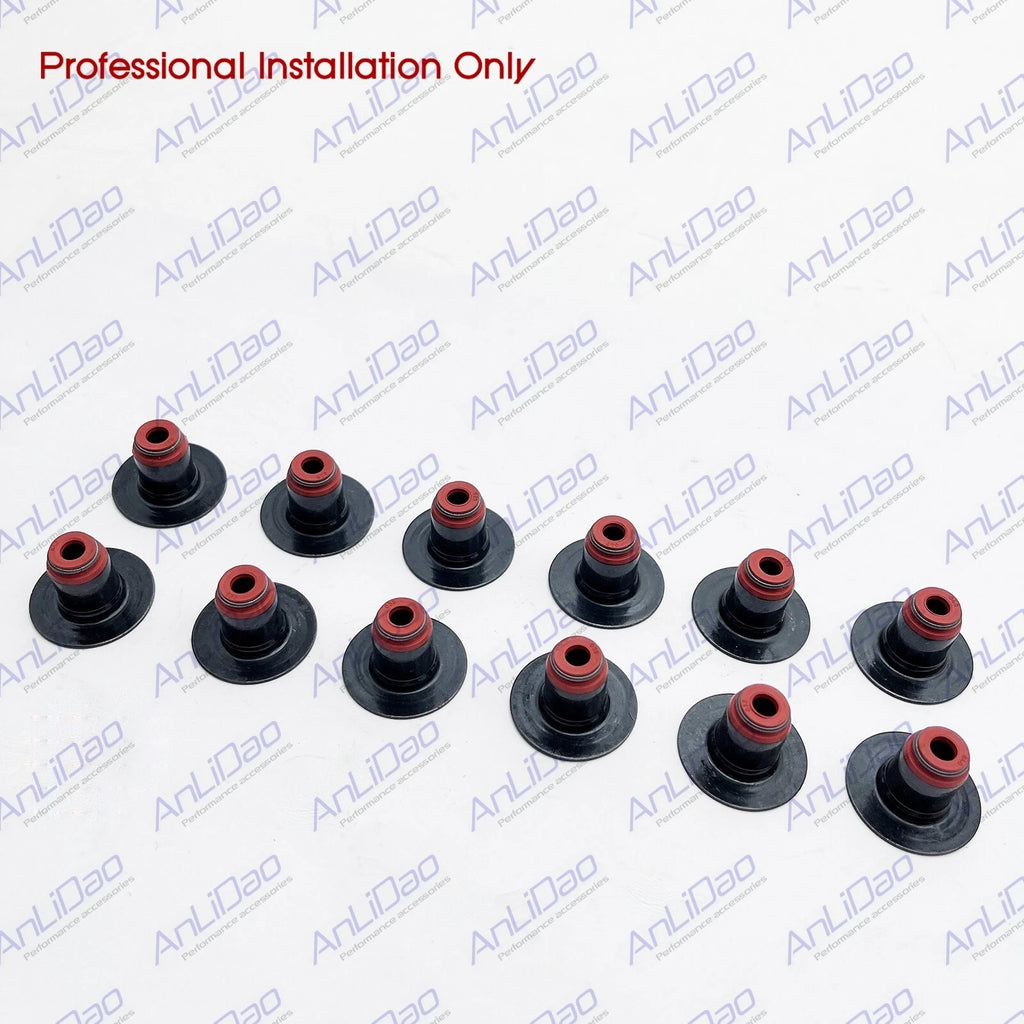 12Pcs Valve Stem Seals for SeaDoo 4TEC GTX RXP WAKE (420630200, 46-112-72, 010-050)