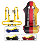 Set of 4 Racing Harness Seat Belts for RZR XP Turbo, CanAm X3