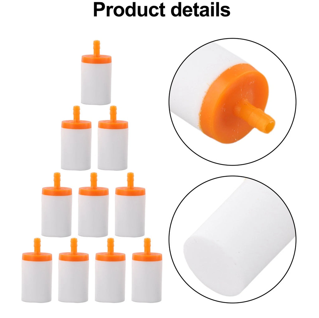 Fuel Filters for Chainsaws and Lawnmowers (Pack of 10)