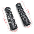 1" Hand Grips for Kawasaki Nomad Drifter Vulcan 1600 2000