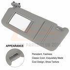 Set of 2 Gray Sun Visors for Toyota Camry (2007–2011)