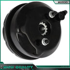 7" Single Diaphragm Black Power Brake Booster for Chevy GM (Universal)