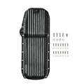 Black Aluminum Finned Oil Pan for Chevy SBC 283 327 350 383 400 (1955–1979)
