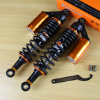 Rear Air Shock Absorbers for Honda Kawasaki Yamaha Motorcycle (13.5")