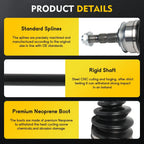 Front Passenger CV Axle Shaft Assembly for Chevrolet Cruze (2011–2016)