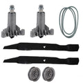 Mower Deck Rebuild Kit for Husqvarna LTH130 YTH150 (Fits 532173438 532134149)