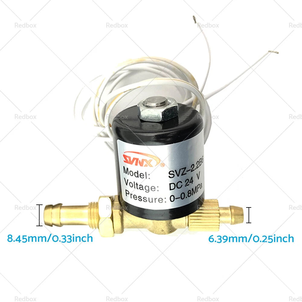 2 Way Solenoid Valve for Argon Welding Machines (VZCT-2.2, 24VDC)