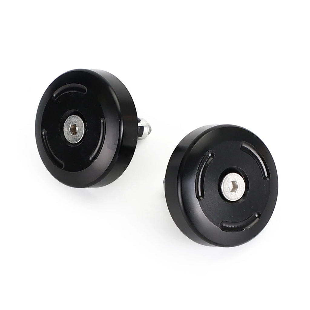 CNC Pair Black Frame Insert Plug for Tiger 800 (2011–2018)