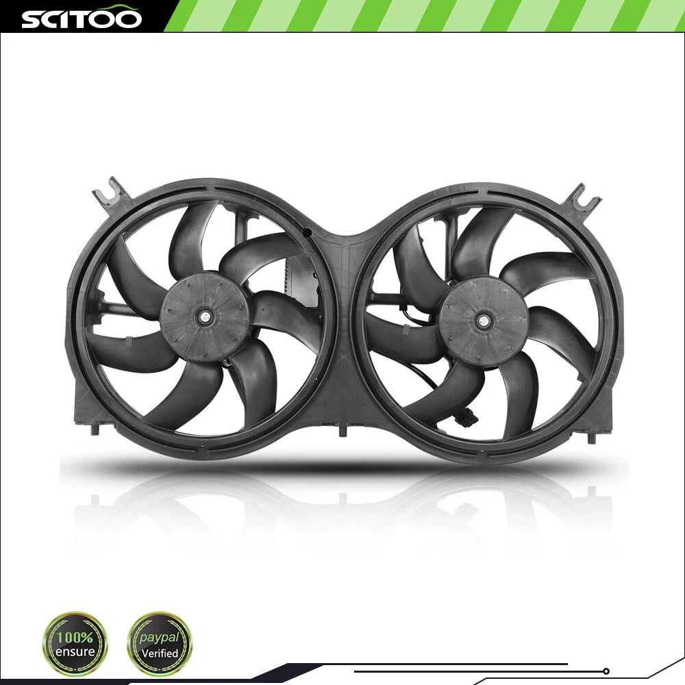 A/C Radiator Dual Cooling Fan for Nissan Pathfinder (2013–2020) 621586