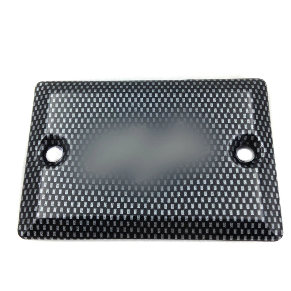 Carbon Brake Fluid Reservoir Cap Cover for Kawasaki Ninja 650R (2006–2010), ZX6R (1985–1997)
