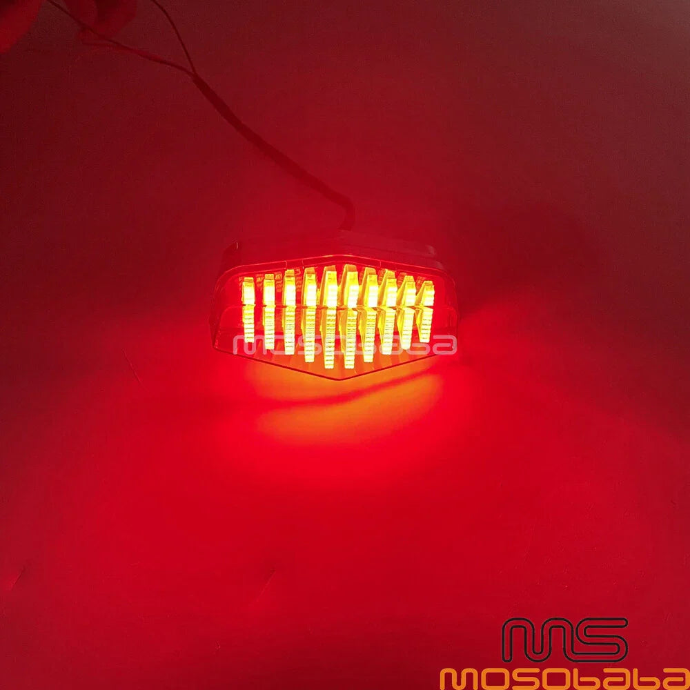 LED Tail Light for Harley Bobber Custom Cafe Racer Norton Lucas Style