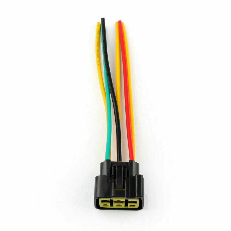 6 Way Regulator Rectifier Male Plug Connector for Honda Suzuki Kawasaki (650)