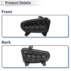 1 Pc Fog Light Grill for Dodge Durango (2014–2022) No.6UZ33RXFAA