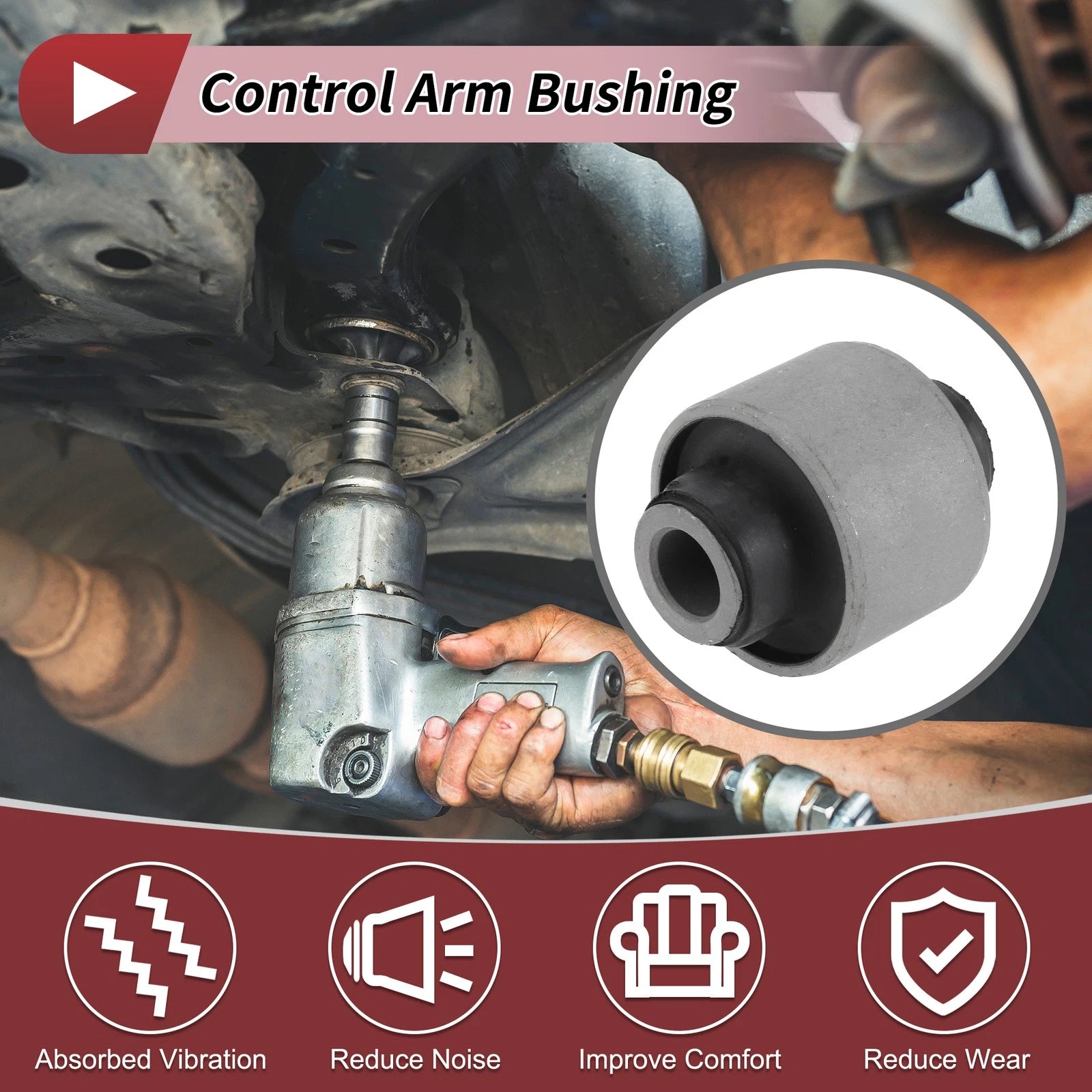 Rear Lower Control Arm Bushing for Honda Accord Legend Odyssey Step S-MX