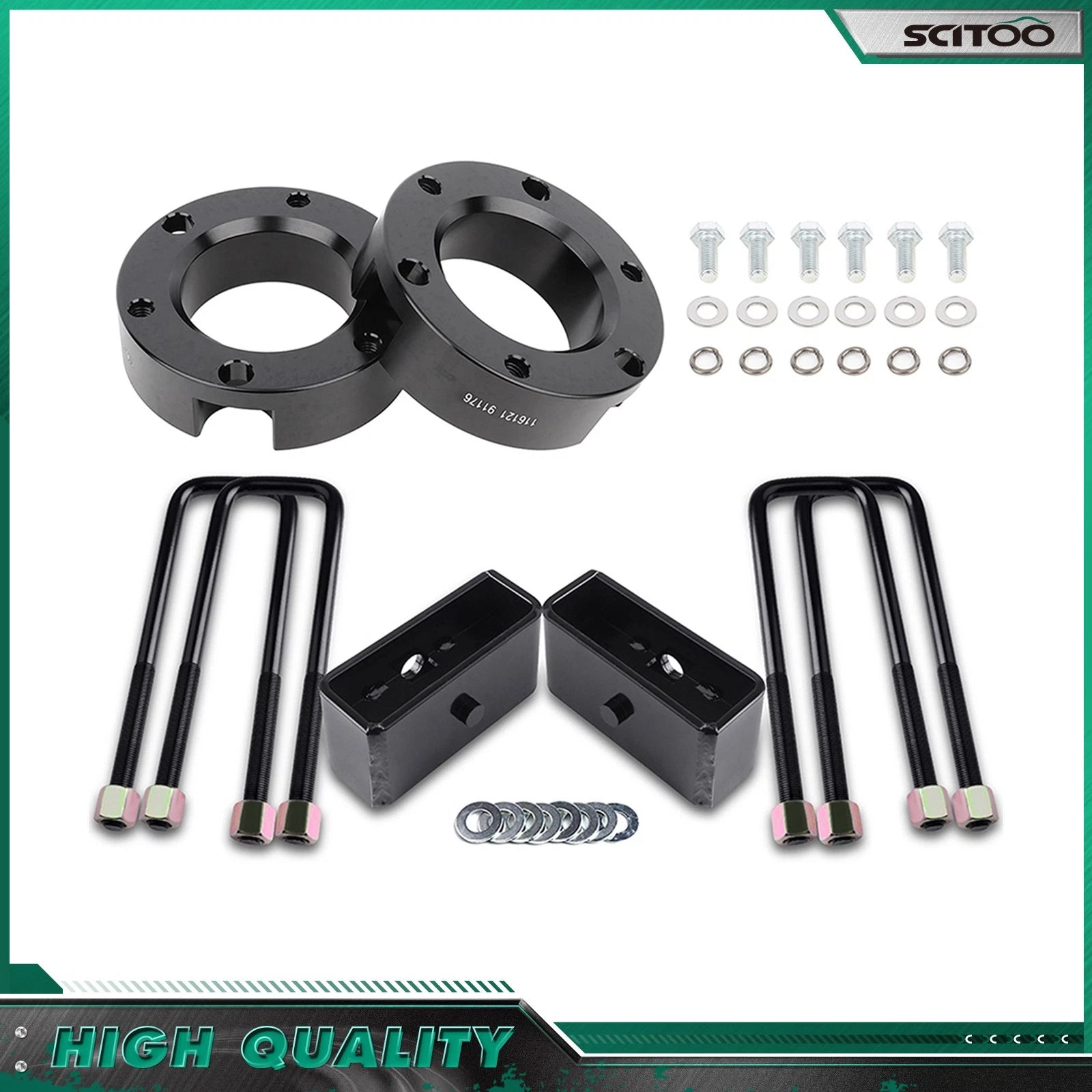 Set of 4 Leveling Lift Kit for Toyota Tacoma (1995–2004) 3" Front 2" Rear