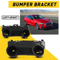 Pair Front Bumper Retainer Support Bracket for Infiniti Q50 (2014–2021)