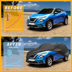 Waterproof Car Cover for Nissan Juke (2011–2013) Black Aluminum Film