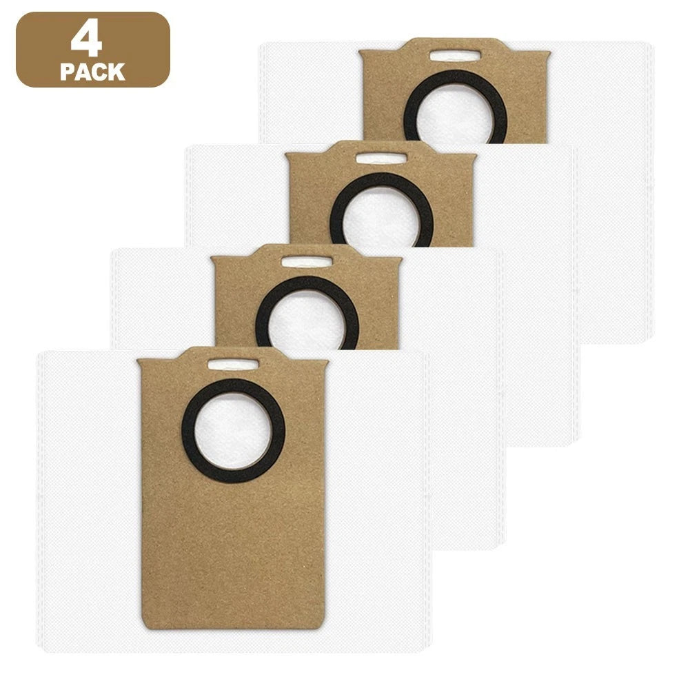 Set of 4 Vacuum Cleaner Dust Bags for Midea VCR S6 Plus Robot