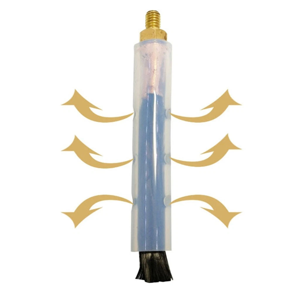 Weld Cleaning Brush Set of 3 with Copper Head & Silicone Sleeve (6mm 8mm 10mm)