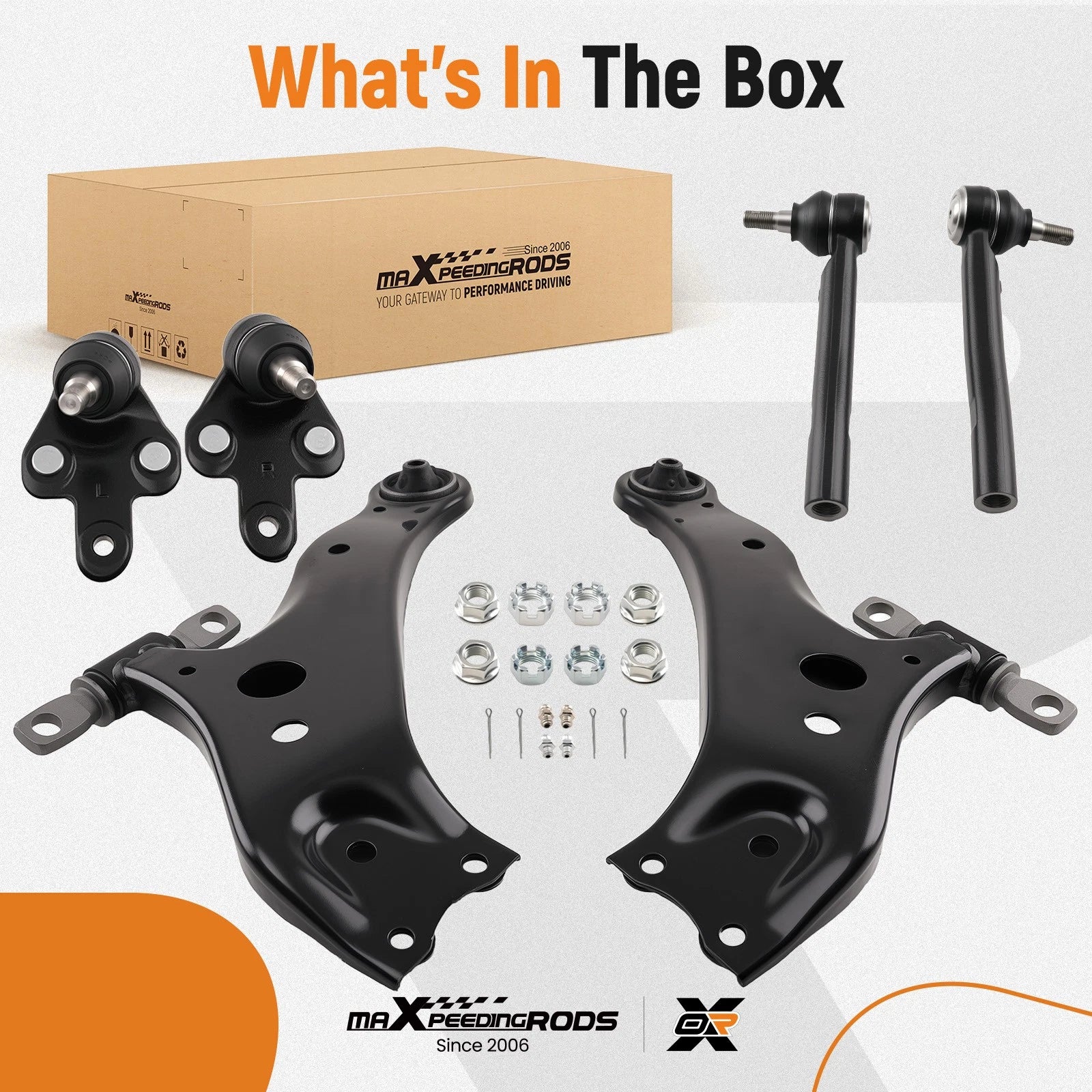 Control Arm Ball Joint Kit for Lexus RX350/RX450H (2008–2015)