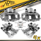 2X Front & Rear Brake Calipers for Ford Escape, Mazda Tribute (2005–2009)
