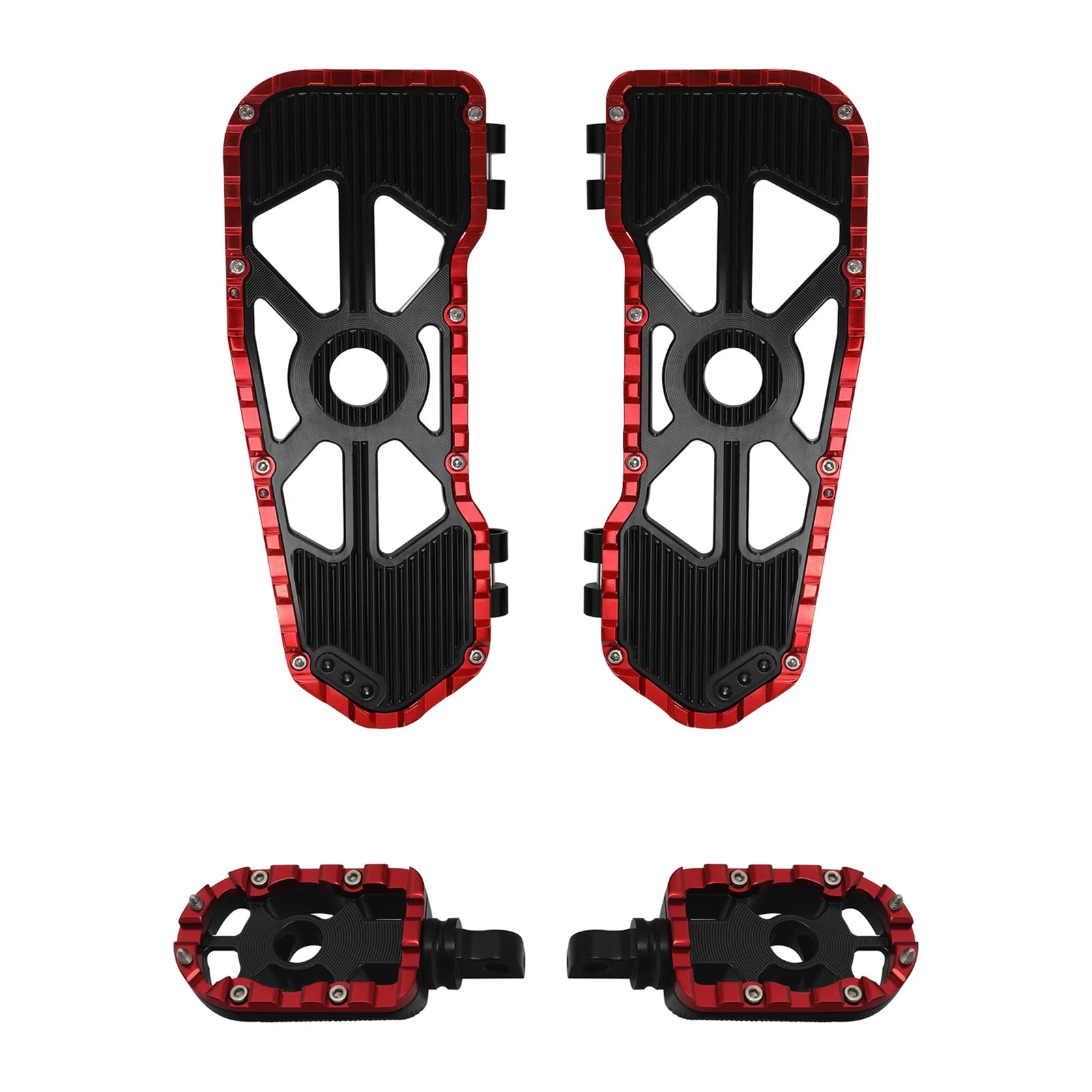 Driver Floorboards & 10mm Footpegs for Harley Road Glide (2009–2024)